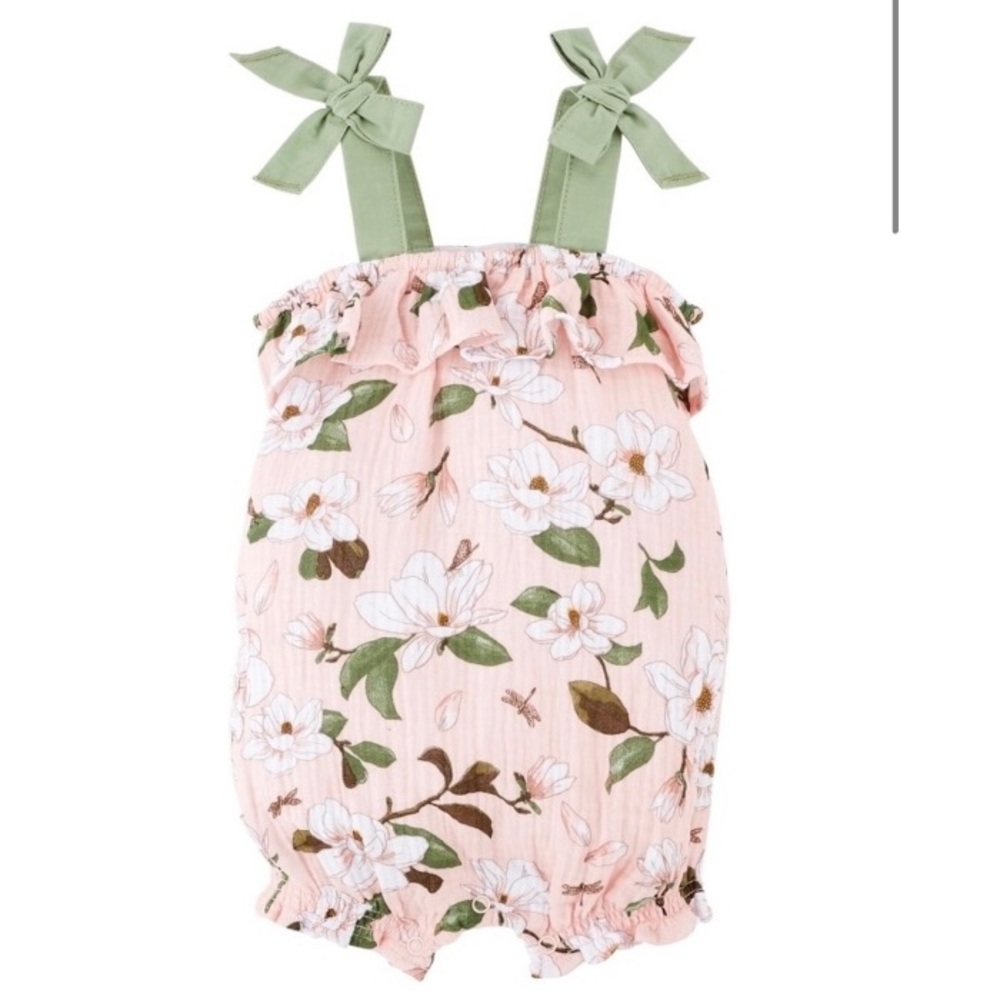 Mudpie magnolia bubble romper